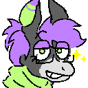 Teo'ne is abtmtr.link's mascot. They're a dark-grey robotic donkey that's mostly here to help.